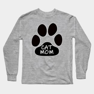 Cat Mom Long Sleeve T-Shirt